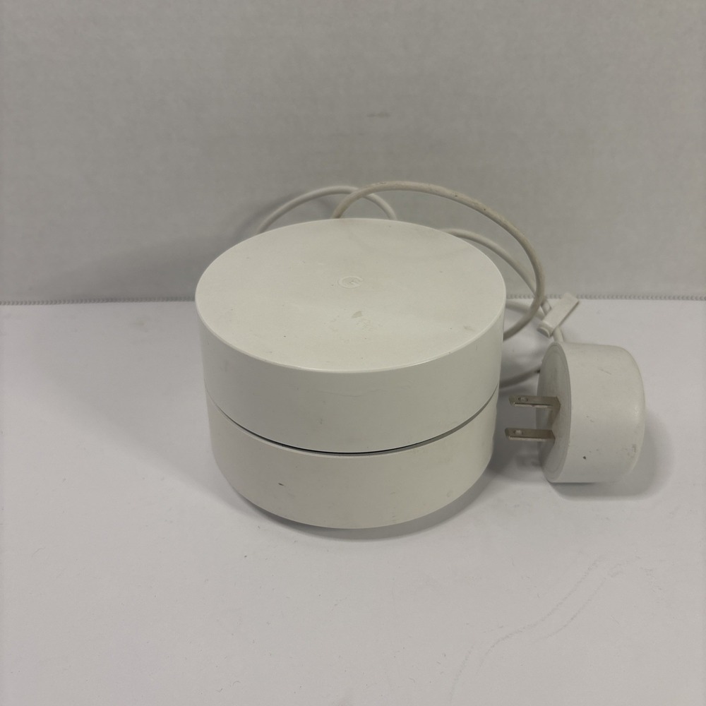 Google WiFi AC1200 Mesh Router Model GJ2CQ White Dual-Band Wireless System